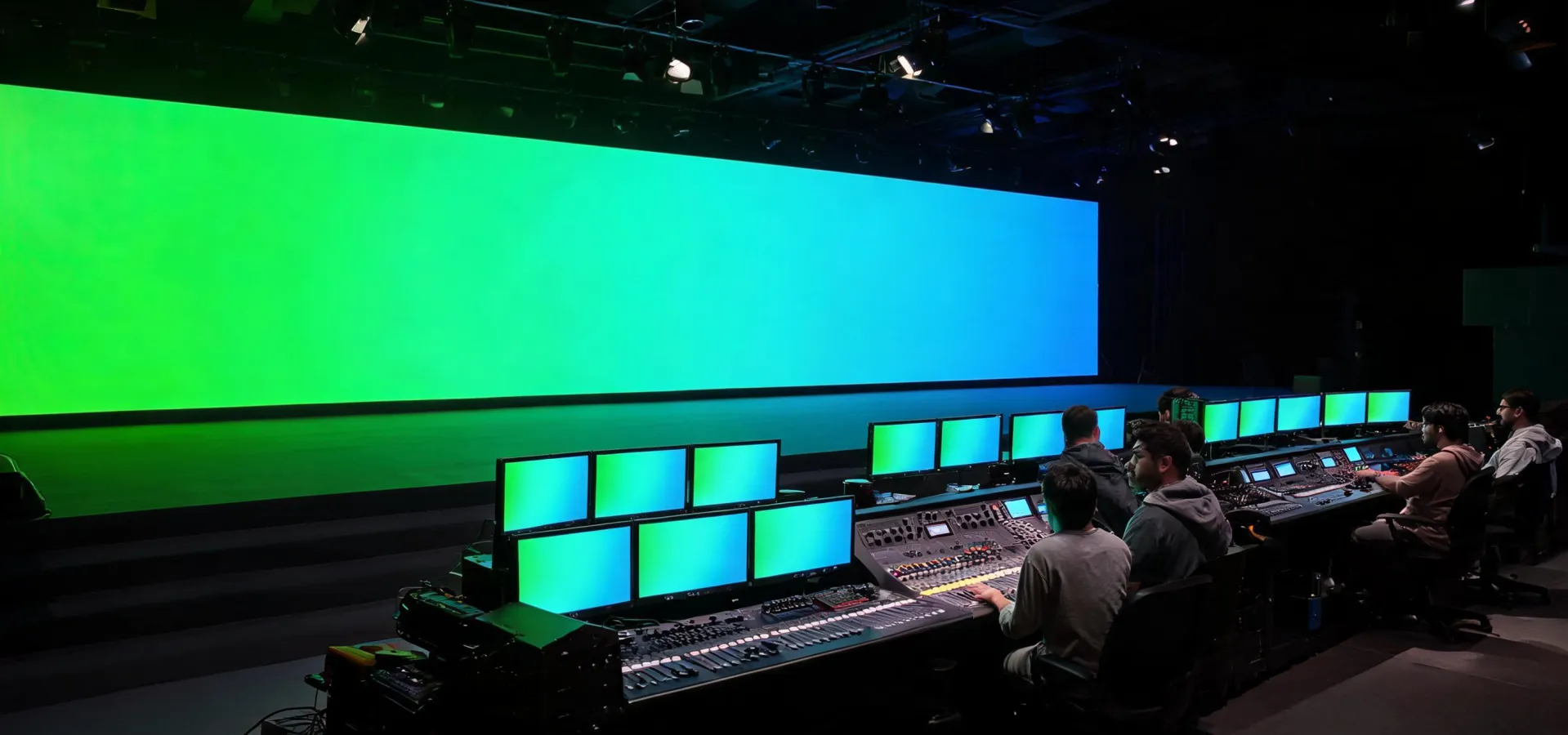NovaStar controlled LED wall in a live production environment